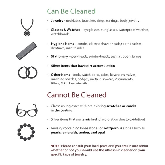 Magnasonic Ultrasonic Silver Jewelry Cleaner Digital Timer Counter top size - Picture 9 of 9